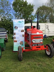 OSRL raises £4170 for charities from sale of restored tractor project
