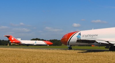 El Boeing-727 se traslada al aeropuerto londinense de Southend